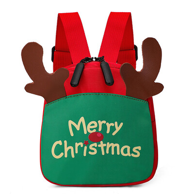 Crăciun cățeluș câine rucsac auto în aer liber accesorii pentru animale de companie ham pentru câini cu imprimeu desenat pentru câini mici chihuahua pomeranian ghiozdan