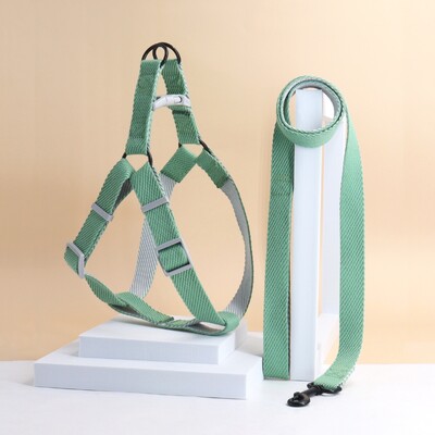 Dviejų spalvų naminių šunų pavadėlis, skirtas naudoti viduje ir lauke