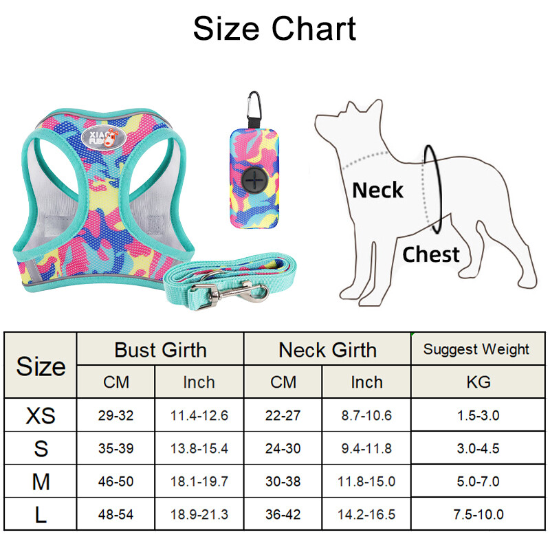 3 tk koerarakmete jalutusrihma ja kakakoti jaoturi komplekt väikestele keskmistele koertele kassidele lemmikloomade jalutamise tarvikud kutsika chihuahua rakmete vest
