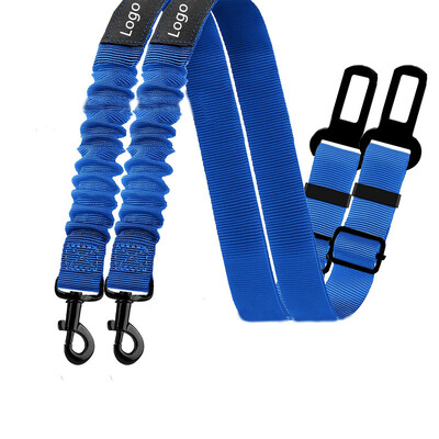 Amazon Car Dog biztonsági csat kisállat vastagított nylon vontatási rugalmas zsinór visszahúzható autós biztonsági öv gyártó