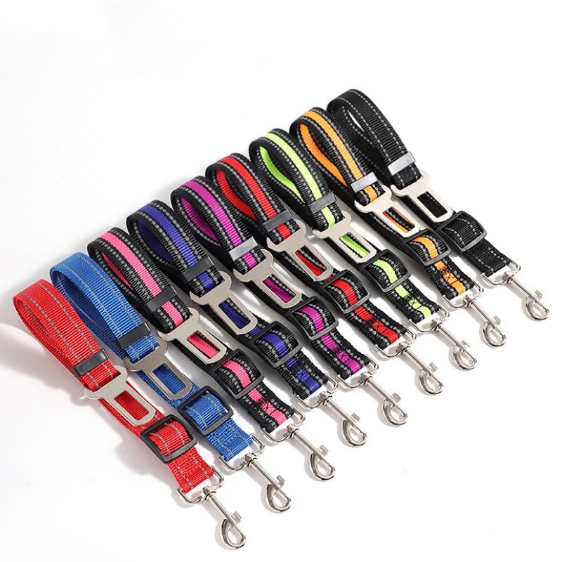 Koerte jalutusrihm Turvavööd Koerte jalutusrihm Reguleeritavad jalutusrihmad koerte reisimiseks Ohutusköis Helkurrihmad Koerad Rihmad Auto turvarihmad Lemmiklooma kett