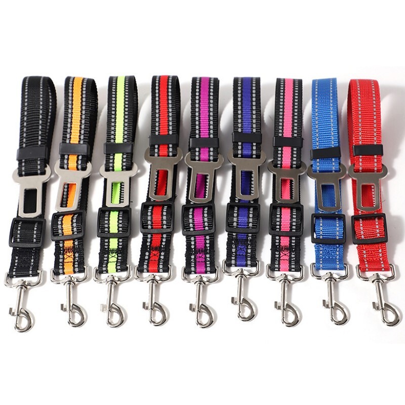 Koerte jalutusrihm Turvavööd Koerte jalutusrihm Reguleeritavad jalutusrihmad koerte reisimiseks Ohutusköis Helkurrihmad Koerad Rihmad Auto turvarihmad Lemmiklooma kett