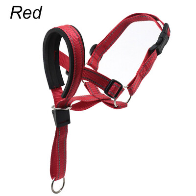 Kutyaszáj szájkosarak Ugatásgátló Nyakörv Kutyakiképző szerszám Nylon készlet állítható harapásgátló gyorskioldó kutyaszájvédővel