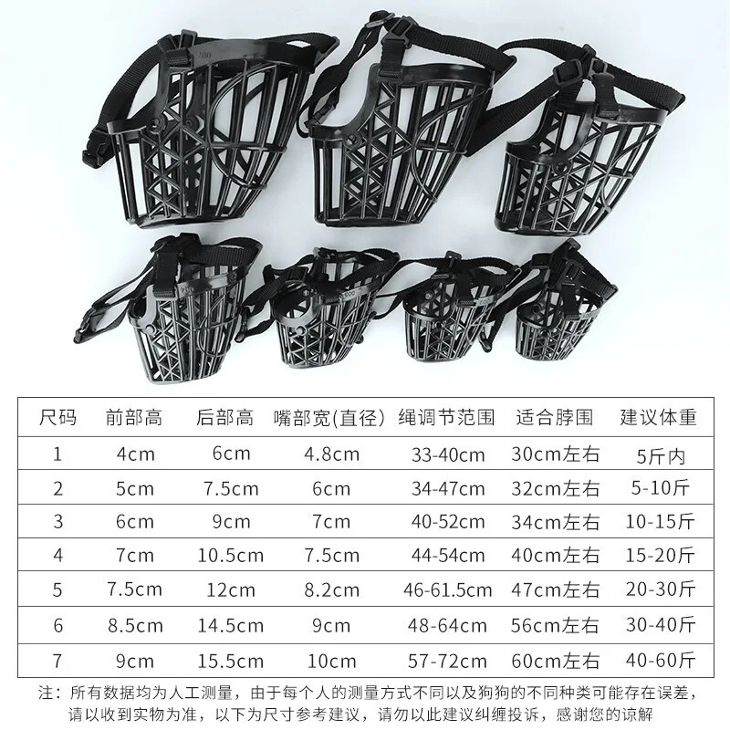 XS-XXXL Articole pentru câini pentru animale de companie Boturi de modă pentru câini pentru animale de companie Protecția mediului Husă de cauciuc pentru câini pentru cățeluși și accesorii pentru câini mijlocii