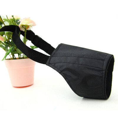 Reguliuojamas naminių šunų snukis Kvėpuojantis nuo žievės kramtymo šunų snukučiams Treniruojantis respiratorius mažiems ir vidutiniams dideliems šunims burnos kaukė