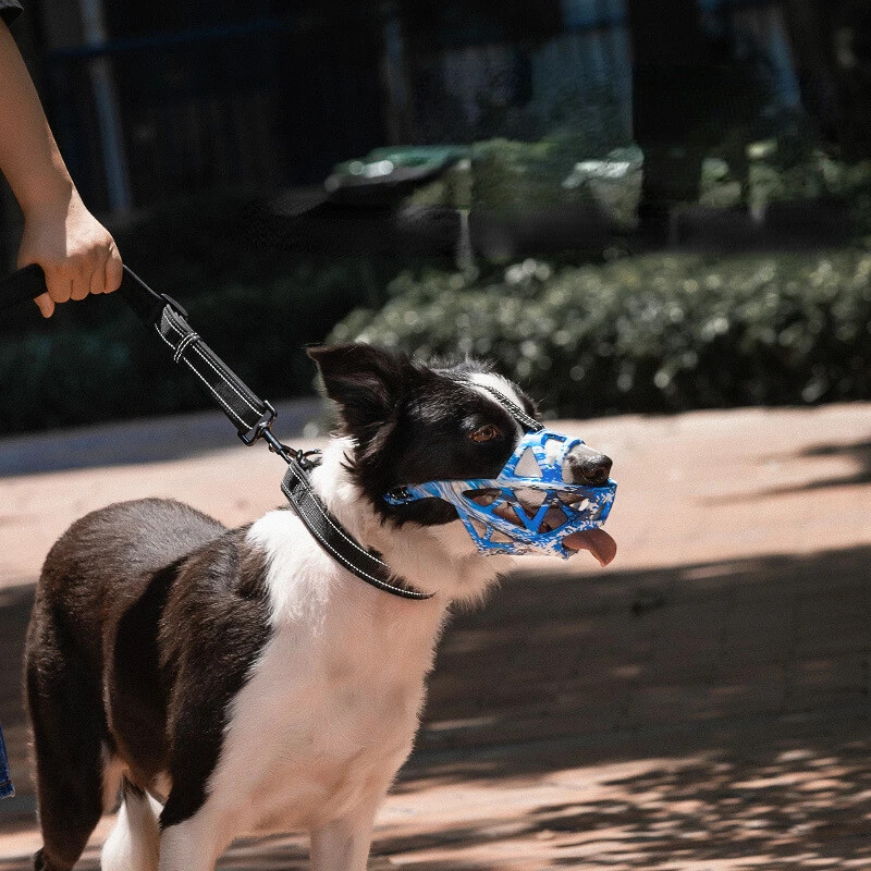 Botuță reglabilă pentru câini Silicon moale Respirabil Coș puternic Mic Mediu Mare X-Mare Boturi pentru câini Ușoare și durabile