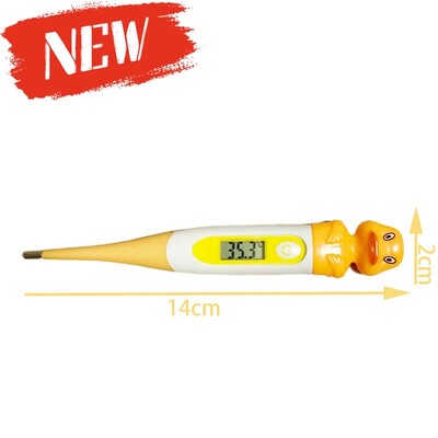 Animacinių filmų nešiojamieji elektroniniai termometrai