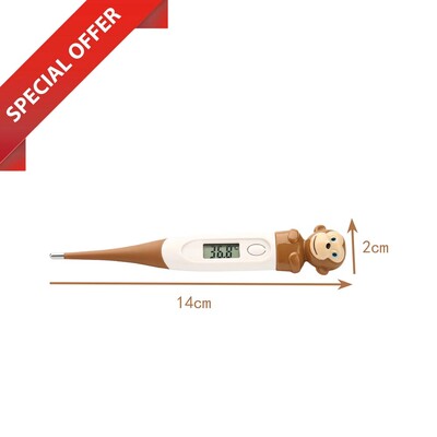 Animacinių filmų nešiojamieji elektroniniai termometrai