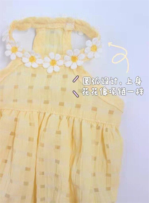 Rochie de lux pentru câini cu design floral Fusta tutu verde caramelă Mini haine pentru pisici pentru Chihuahua Produse noi de vară pentru cățeluși