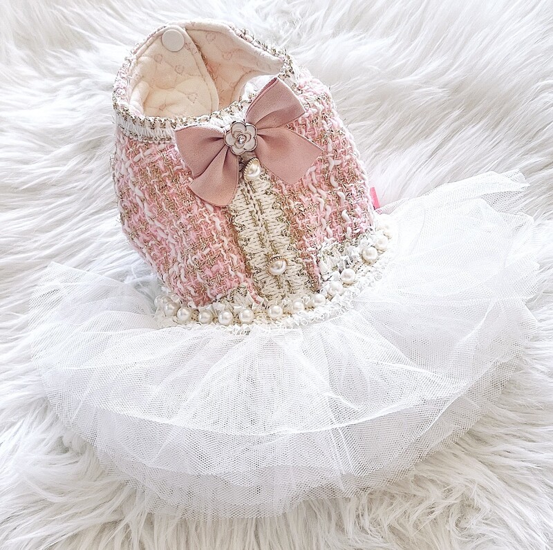 Princezná, šaty pre psov, mačacie šaty s kockovaným a čipkovaným dizajnom, dievčatko, domáce zviera, šteniatko, sukňa, teplé oblečenie