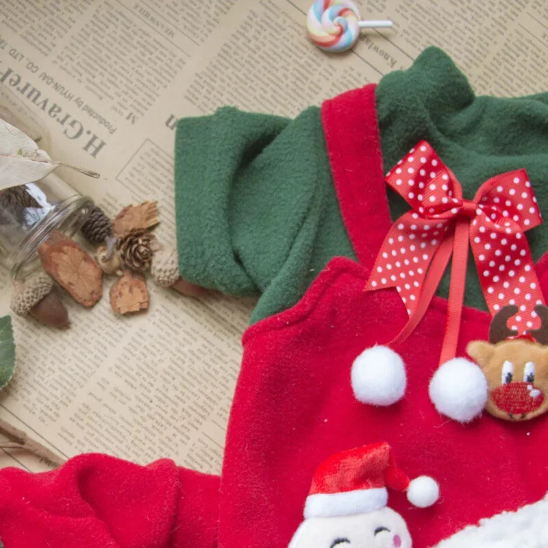 Nové vianočné oblečenie pre domáce zvieratá, jeseň a zima, plyšový medvedík je hrubší ako oblečenie pre mačky bojujúce s flísovou mikinou s kapucňou pre psov