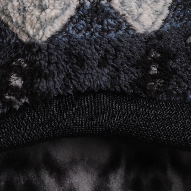 Pulover de iarnă pentru câini, negru, pufos, mic, mijlociu, cățeluș, pisică, haine calde, haine de iarnă Theraml pentru Crăciun pentru animale de companie