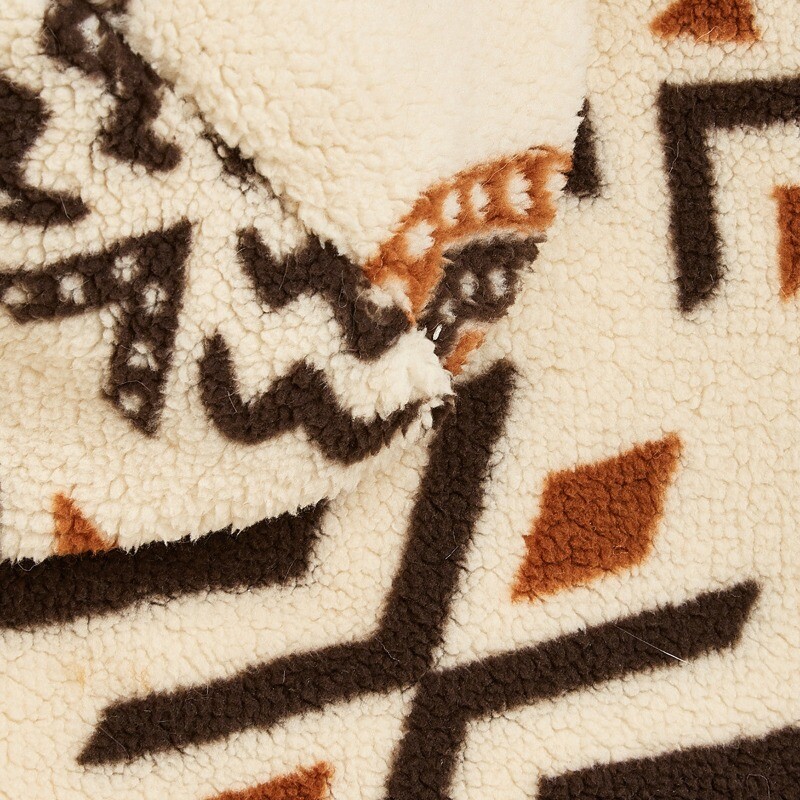 „Totem Print“ rudens ir žiemos pliušinis, šiltas, atsparus vėjui, naminių gyvūnėlių megztinis su gobtuvu, šunų rūbai, skirti lauko renginių festivaliui