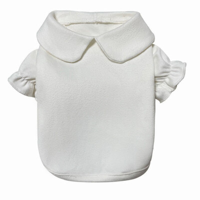 Mažas šunelis Pamario suknelė Žieminiai drabužiai šuniui Vienspalviai Meškiuko princesės sijonas Bichon Šilti rūbai Naujųjų metų dovana Be plaukų segtuko