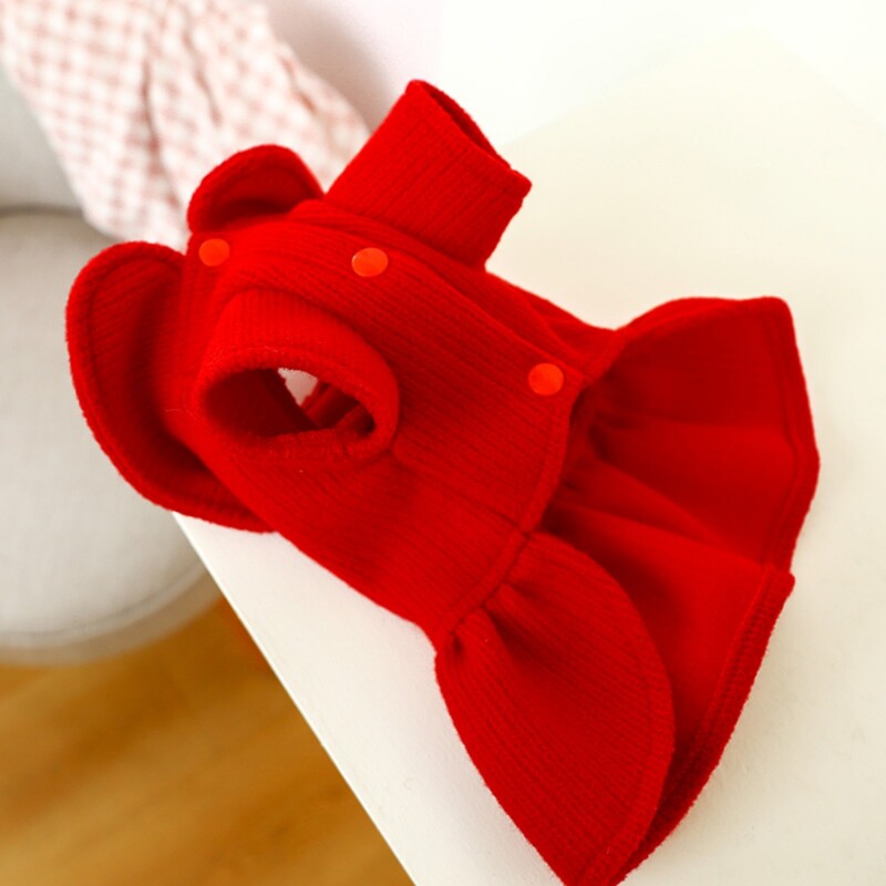 Kalėdiniai naminių gyvūnėlių drabužiai Briedžio džemperis Kostiumas Šuns Suknelės Kostiumas Naujiesiems Metams Šventiniai naminių gyvūnėlių drabužiai mažiems vidutiniams šunims Čihuahua