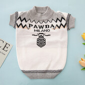 Įžymūs šunų megztiniai Pomeranijos rudens ir žiemos šilti prabangūs madingi naminių gyvūnėlių drabužiai, tinkantys mažiems ir vidutiniams šunims Nauji produktai