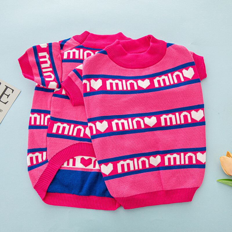 Cel mai bine vândut pulover pentru animale de companie, marca de toamnă și iarnă, Haine pentru câini Pomeranian Chihuahua Articole pentru câini de talie mică și mijlocie