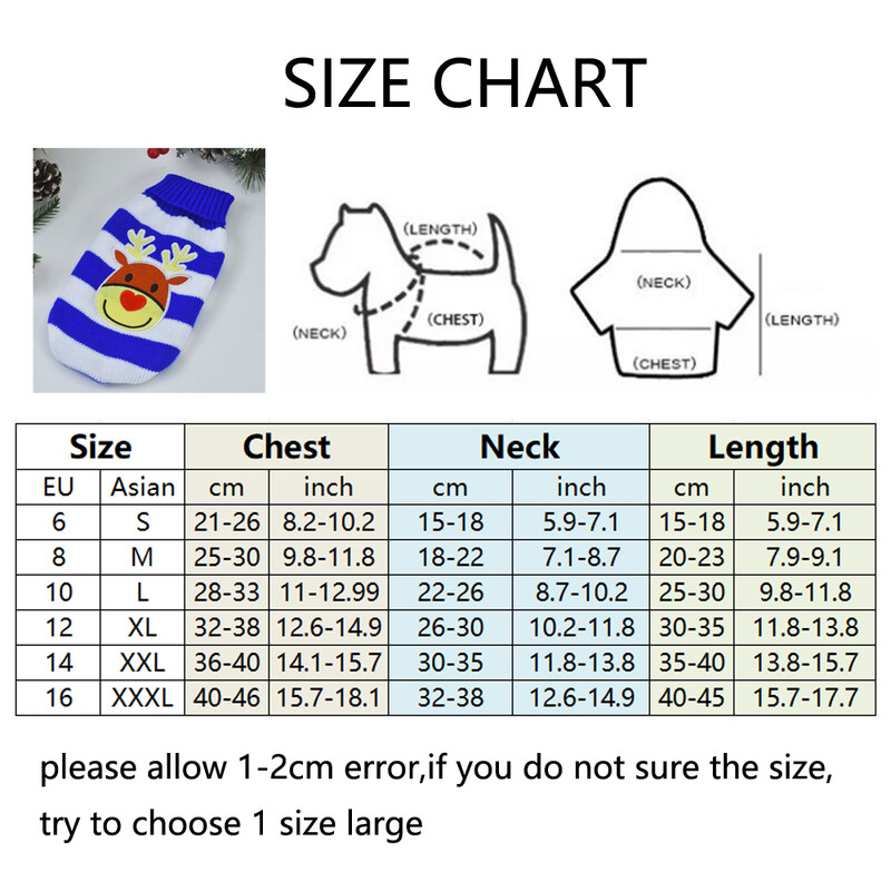 Karácsonyi kis közepes kutyapulóverek Dupla kötőgallér télre Puha vastagodó meleg kölyökkutya ing garbó
