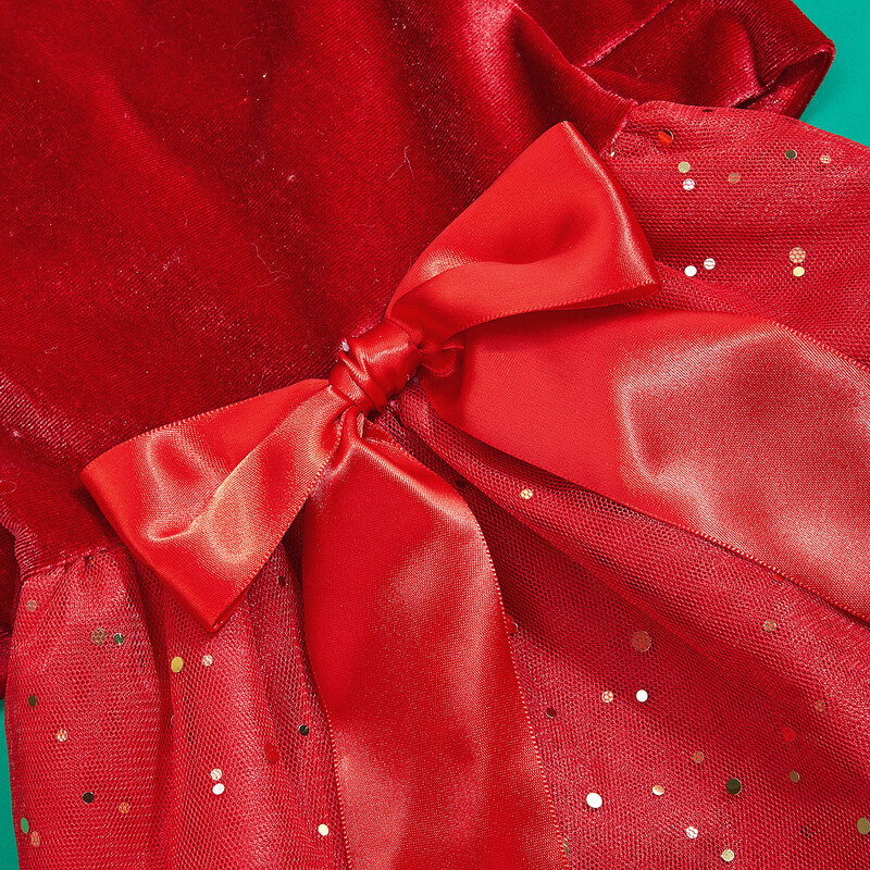 Rochie pentru câini Rochie de prințesă cu fundă pentru animale de companie Rochie de prințesă pentru cățeluș din tul Comodă de vară pentru animale de companie pentru câine mic, pisică, costum pentru caini