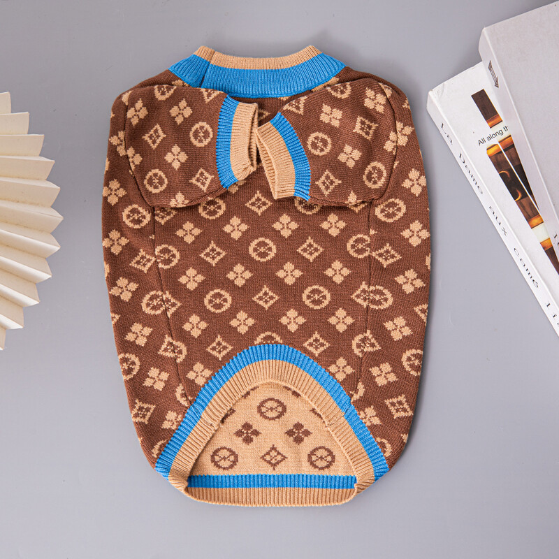 Noua modă de toamnă și iarnă Pulover cald pentru animale de companie Dachshund Chihuahua Haine pentru câini mici și mijlocii