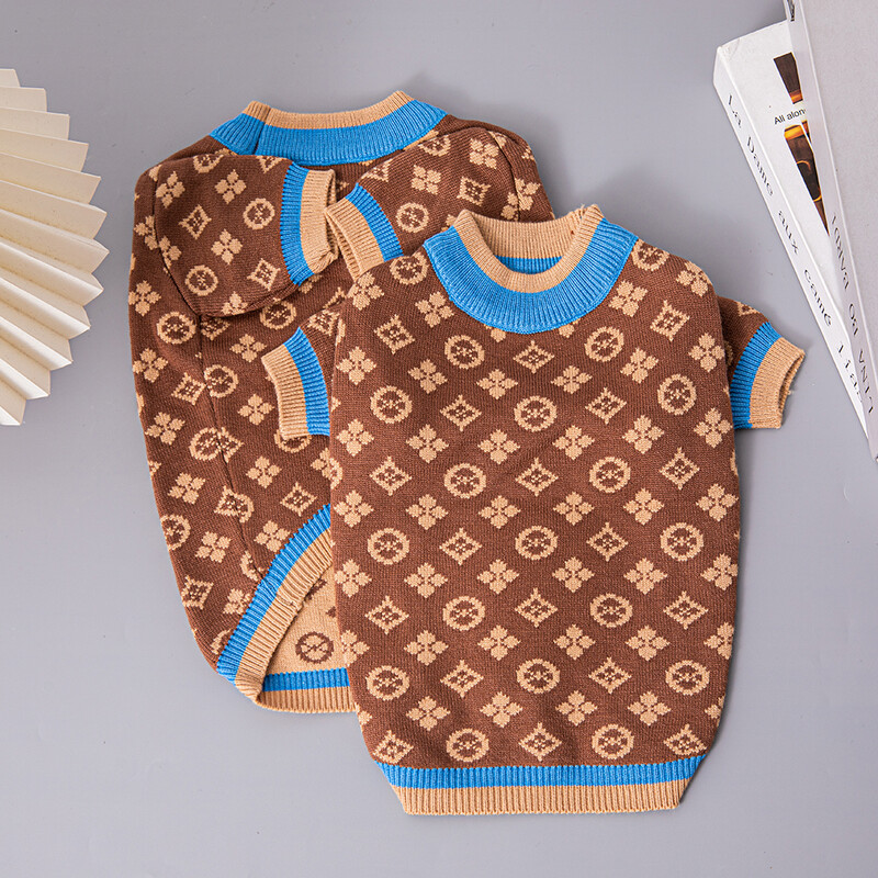 Noua modă de toamnă și iarnă Pulover cald pentru animale de companie Dachshund Chihuahua Haine pentru câini mici și mijlocii