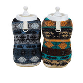 Žieminis šunų megztinis mažiems šunims, minkšti šiluminės vilnos šunų drabužiai Chihuahua Yorkie šuniuko megztinis naminis megztinis su pavadėlio žiedu