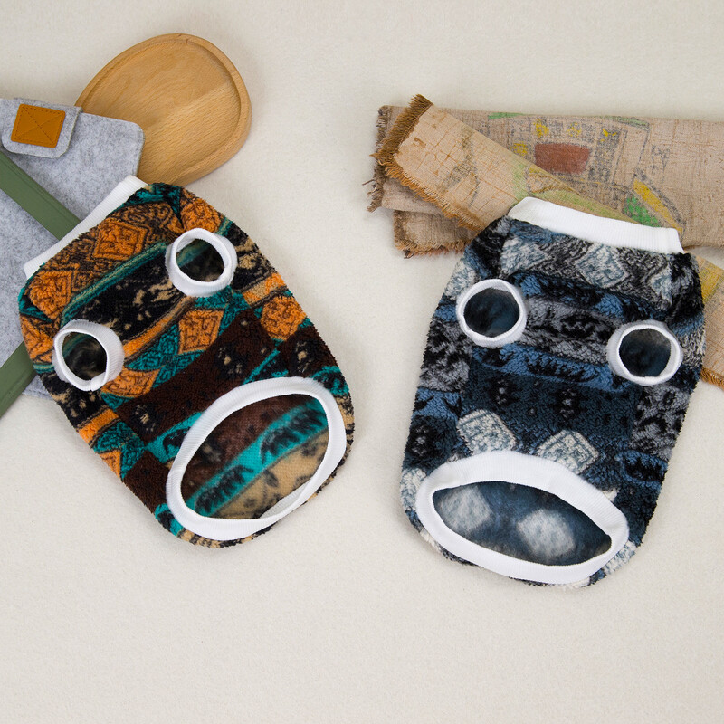 Žieminis šunų megztinis mažiems šunims, minkšti šiluminės vilnos šunų drabužiai Chihuahua Yorkie šuniuko megztinis naminis megztinis su pavadėlio žiedu