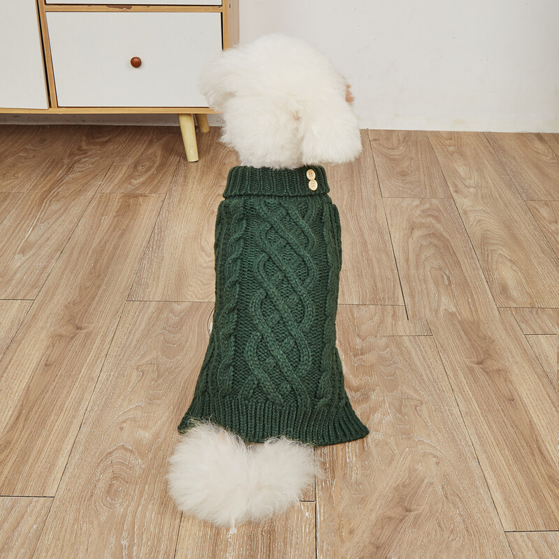 PAWCLUB Pulover moale și cald Haine pentru câini Îmbrăcăminte de iarnă pentru animale de companie pentru cățeluș mic și mediu Accesorii frumoase pentru câini