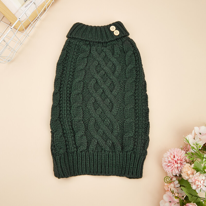 PAWCLUB Pulover moale și cald Haine pentru câini Îmbrăcăminte de iarnă pentru animale de companie pentru cățeluș mic și mediu Accesorii frumoase pentru câini