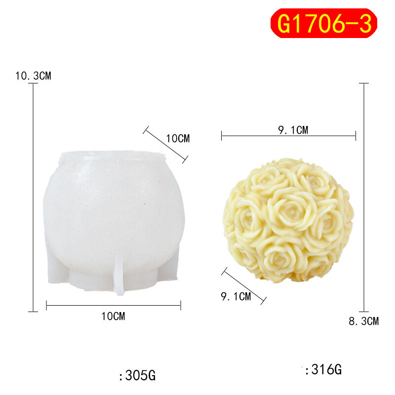 Roosipalliküünal Roos Silikoonist Lille Fondant Koogivorm Silikoonvorm