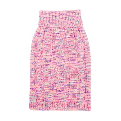 Pulovere de iarnă pentru câini, haine de iarnă pentru câini, cu gât înalt, haine tricotate pentru animale de companie, jachetă pentru câini de talie mică, vestă de pulover