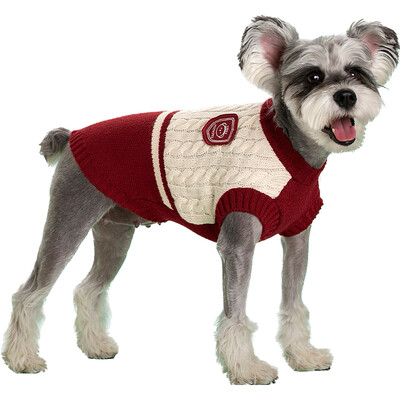 Žieminiai naminiai drabužiai Kolegijos stiliaus šuniuko liemenė mažiems vidutiniams šunims katėms striukė Prancūzų buldogo čihuahua apranga pudelio paltai