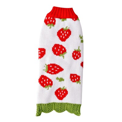 Šilti šunų drabužiai mažiems šunims Madingi šunų megztiniai Mieli spausdinti šuniuko kostiumai žieminiai minkšti katės megztiniai naminiams gyvūnėliams "Yorkie" drabužiai