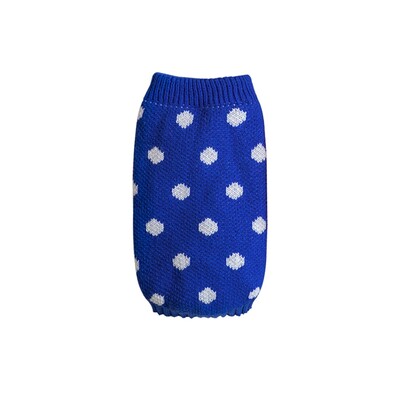 Pulover tricotat pentru câini Haine de Crăciun pentru animale de companie Hanorac pentru câini ținute pentru cățeluș costum pisică albastru și roz pentru câini de talie mică, băieți, fete