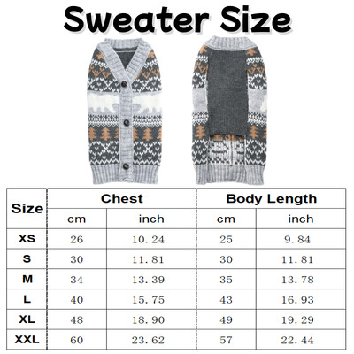 Iarnă caldă pentru animale de companie pulover câine haine pentru câini de Crăciun la modă tricotat cu gât țesut de desene animate pulover pisică costume de buldog francez