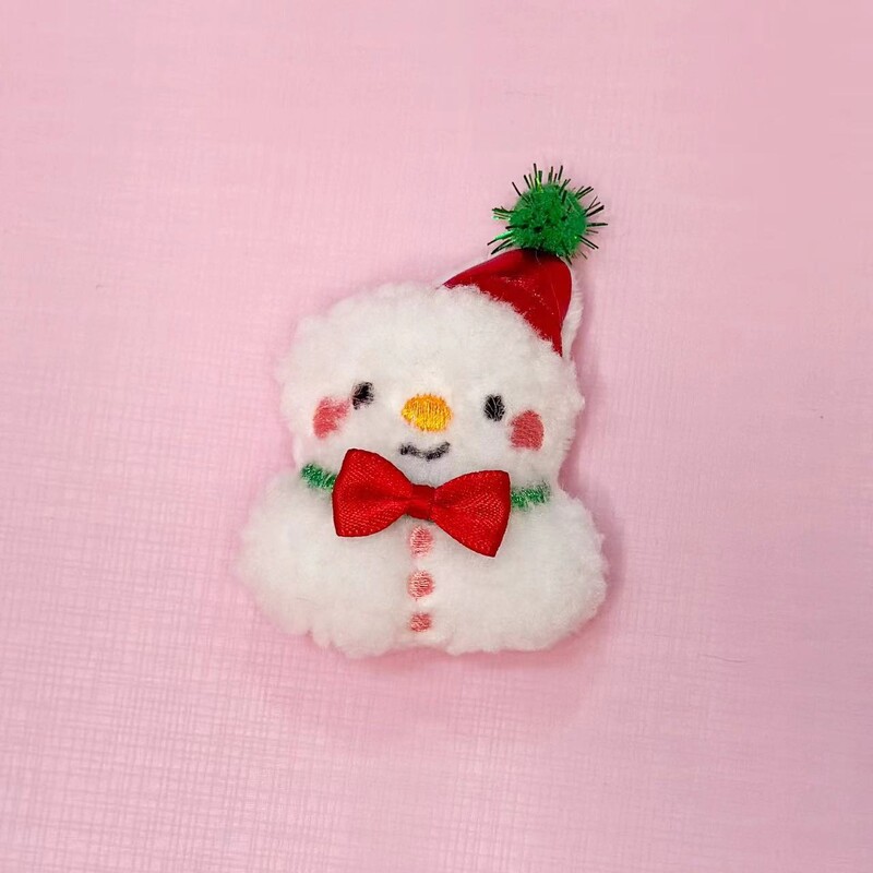 Păpușă de pluș de Crăciun DIY Creativ Moș Crăciun Elk Om de zăpadă Pălărie Esarfă Desene animat Bumbac Umplut Accesorii Accesorii