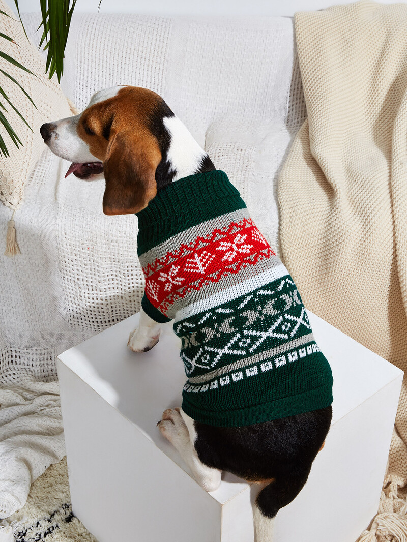 Šunų megztinis, Šiltas megztinis gyvūnėliui, Šunų megztiniai mažiems šunims Vidutiniams šunims, Mieli megzti klasikiniai megztiniai katėms Šunų drabužių paltas Gi