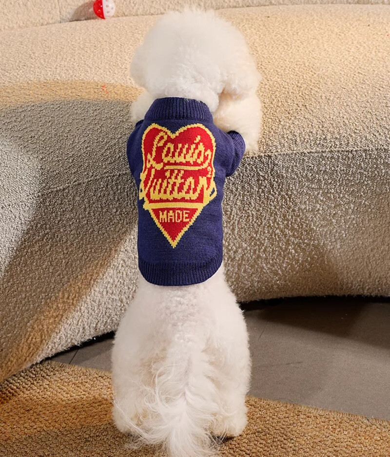 Pulover pentru câini și pisici, haine pentru animale de companie, toamnă și iarnă, haine noi pentru câini Pulover pentru câini haine de designer pentru câini