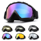 Ochelari de schi Rezidenți la vânt Ciclism Ochelari de motocicletă Ochelari de schi anti-aburi Ochelari pentru motos de zăpadă Sport în aer liber Ochelari de zăpadă pentru snowboard