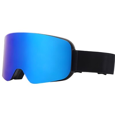 Ochelari mari de schi pentru snowboard, femei, bărbați, ochelari de schi, mască UV 400, protecție împotriva zăpezii, peste ochelari, pentru adulți, dublu, anti-aburire, cilindrică