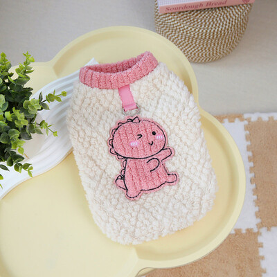 Haine pentru câini pentru pisici Cămăși calde din lână din dinozaur Jachetă pentru câini Îmbrăcăminte pentru cățeluș Pisici Animale de companie Pulovere pentru câini Haine pentru câini Pisici