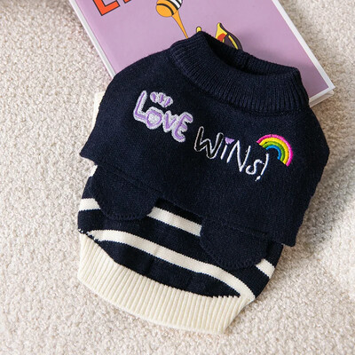 Haine pentru câini toamnă iarnă Urechi de urs mic Pulover tricotat Haine pentru pisici Îmbrăcăminte pentru câini de talie mică Haine pentru câini de designer