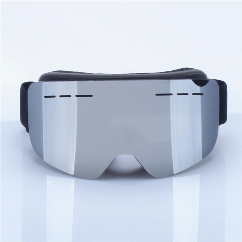 Slidinėjimo snieglenčių akiniai Moteriški Vyriški Slidinėjimo akiniai Kaukė UV400 Apsauga nuo sniego virš akinių suaugusiems Dvigubas cilindrinis lęšis nuo rasojimo