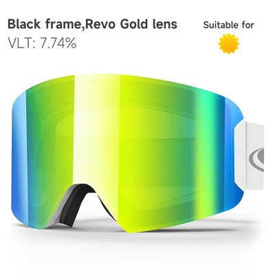 Findway vīriešu sieviešu slēpošanas brilles pret miglas slēpošanas brilles cilindriskas pret miglas sniega aizsargbrilles UV aizsardzības snovborda brilles pieaugušajiem