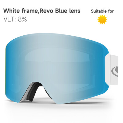 Findway vīriešu sieviešu slēpošanas brilles pret miglas slēpošanas brilles cilindriskas pret miglas sniega aizsargbrilles UV aizsardzības snovborda brilles pieaugušajiem