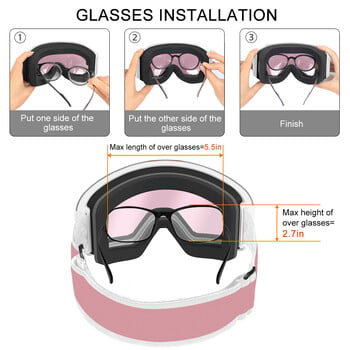 Findway Adults Ski Goggles 100% UV400 защита против замъгляване Очила за сноуборд Outdoor за мъже и жени