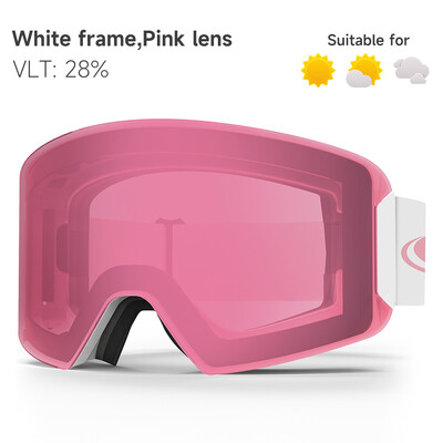 Findway Adults slēpošanas brilles 100% UV400 aizsardzība pret aizsvīšanas snovborda brilles āra vīriešiem un sievietēm
