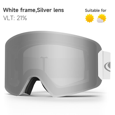 Findway Adults slēpošanas brilles 100% UV400 aizsardzība pret aizsvīšanas snovborda brilles āra vīriešiem un sievietēm