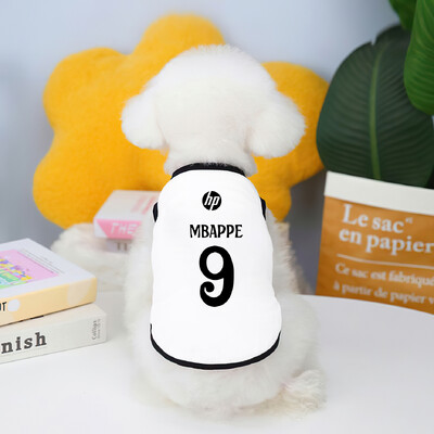 Vesta cu imprimeu grafic pentru fotbal, calul regal, cu bloc de poliester, respirabilă, potrivită pentru interior, pisici și câini buldog francez