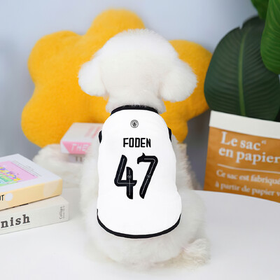 Vesta cu imprimeu grafic pentru fotbal, calul regal, cu bloc de poliester, respirabilă, potrivită pentru interior, pisici și câini buldog francez